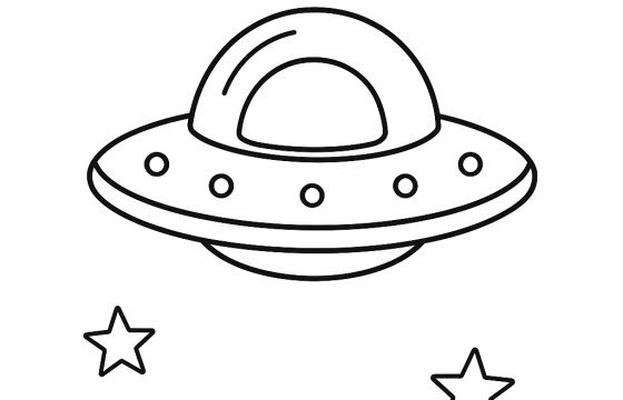 UFO In Space